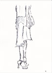 Frau im Kleid 2 (Feinmarker)