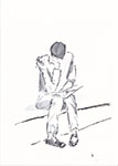 Lesender Passant 1 (Feinmarker)