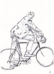 Velofahrer 2 (Feinmarker)