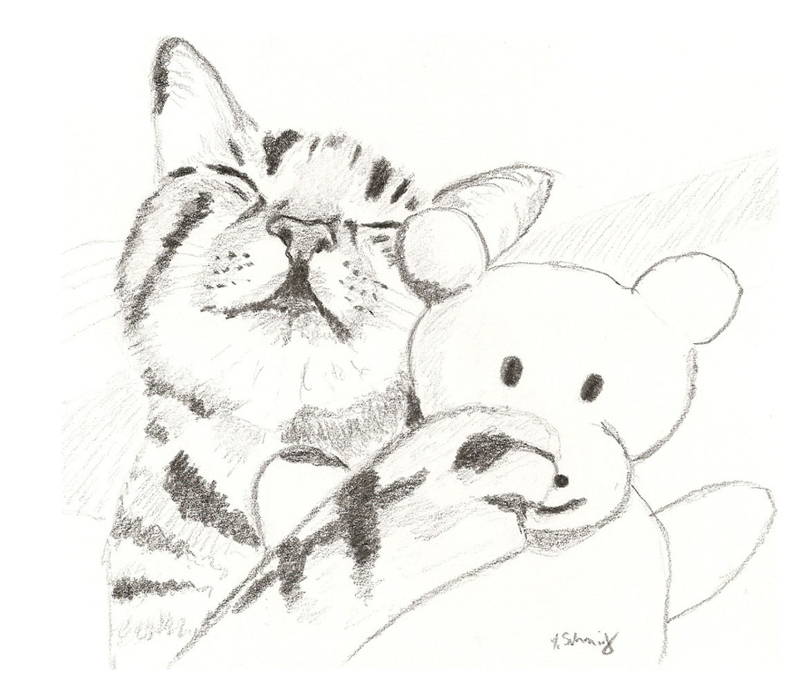 Plüschkatze